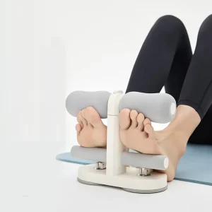 TUDEEN Portable Sit-Up Assistant Bar, PP+POM Sit-Up and Push-Up Training Device for Home Fitness
