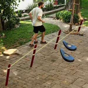 TUV Certified Outdoor Fitness Equipment Set Galvanized Steel Street Workout Gear