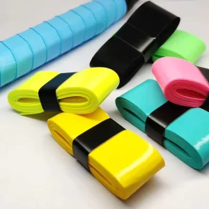 Tacky Tennis Overgrip, Sweat-Absorbing Anti-Slip Racket Grip Tape for Padel, Badminton, Squash, and Paddle, OEM Custom Factory