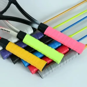 Tacky Tennis Overgrip, Sweat-Absorbing Non-Slip Grip Tape for Padel, Badminton, Squash, and Paddle, Custom Printing
