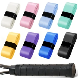 Tacky Tennis Overgrip Tape, Sweat-Absorbing Non-Slip Racket Wrap for Padel, Squash, Badminton, and Paddle, OEM Available