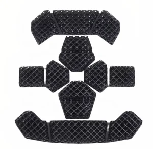 Tactical 3D Mesh Helmet Pads Breathable Sweat Absorbing Soft Liner Padding for FAST MICH Team Wendy Helmets