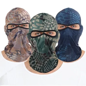 Tactical Adult Two-Hole Breathable Camouflage Balaclava Riding Mask
