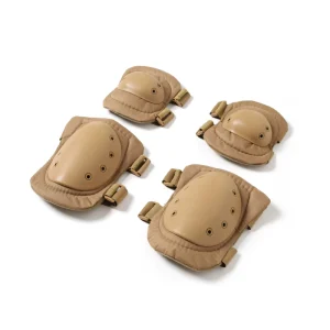 Tactical Football Outdoor Sports Elbow and Knee Pads for Motorcycle Training, Cycling, and Climbing