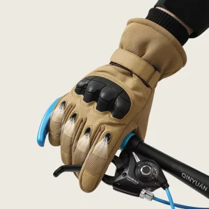 Tactical Hard Knuckle Motorcycle Driving Gloves