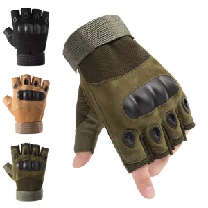 Tactical Waterproof Half-Finger Cycling Gloves for Gym and Outdoor Training