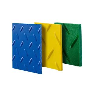 Tear-Proof Terrain-Adaptive Construction Site Textured Anti Slip Floor Protection Industrial Safety Flooring Ground Mat