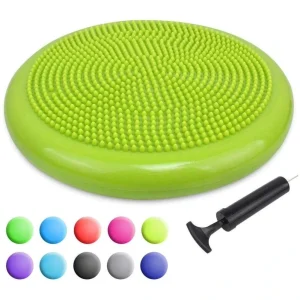 Tear-Resistant Yoga Balance Cushion Compact Lightweight Pad for Home and Studio Use