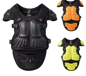 Teenage Cycling Protective Armor with Anti-Slip Whole-Body Protection, Plastic Foam