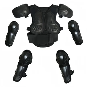 Teenage Cycling Sports Armor Anti-Slip EVA PP Back and Knee Protection for All Seasons