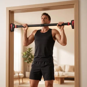 Telescopic Door Frame Pull-Up Bar for Upper Body Strength Training