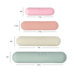 Textured Handle Anti-Slip Silicone Dumbbell Sticks for Yoga, Pilates and Home Gym Fitness