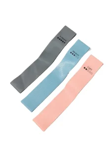Textured Rubber Resistance Bands for Yoga, Leg, and Hip Training