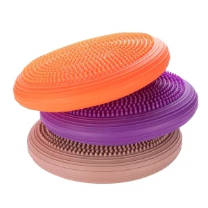 Textured Yoga Balance Pad Anti-Slip PVC Stability Cushion for Core Training Foot Massage & Ankle Rehabilitation