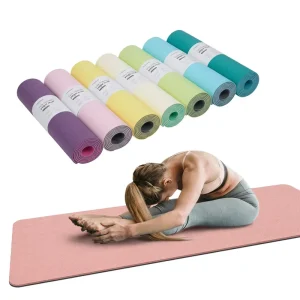 Thick Double-Layer TPE Non-Slip Yoga Mat