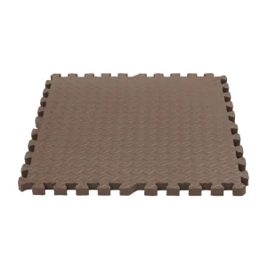 Thick EVA Gym Flooring Mats with Beveled Edge, 40mm Anti-Fatigue Cushion, ISO9001 for Standing Desks and Stretching Areas