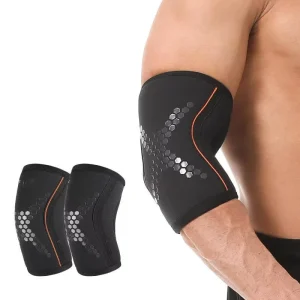 Thick Elbow Protector Powerlifting Arm Sleeve Guard Elbow Knee Pads for Weightlifting Fitness