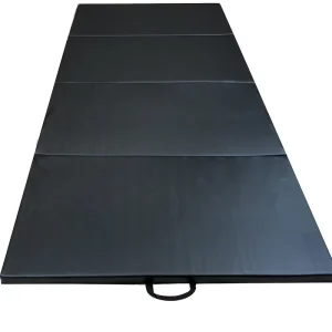 Thick Foam Folding Tumbling Gymnastics Mat with Carry Straps