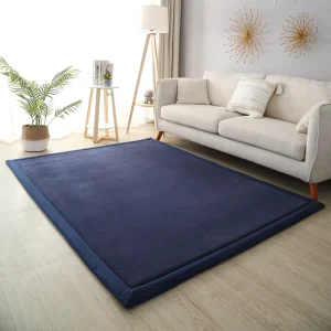 Thick Large Solid-Color Japanese Memory Foam Tatami Mat for Children