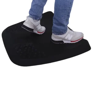 Thick PU Antimicrobial Washable Anti-Fatigue Non-Slip PET-Friendly Solid-Color Office Standing Desk Mat