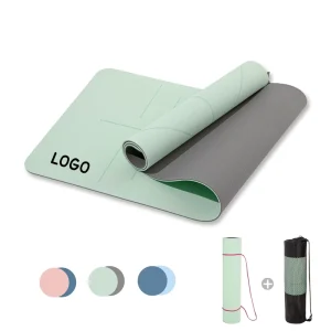 Thick TPE Travel Yoga Mat Set, Non-Slip