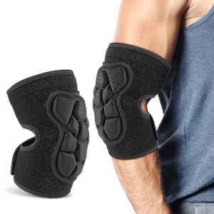 Thickened EVA Elbow Protector with Turtle Shell Design for Cycling Roller Skating