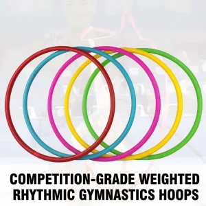 Thickened Eco-Friendly Plastic Rhythmic Gymnastics Hoop for Children and Adults