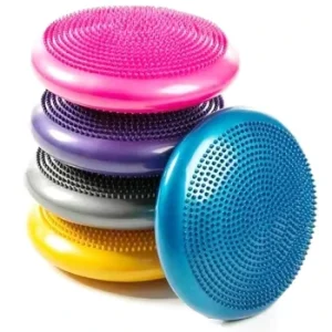 Thickened Inflatable Massage Flat Pad Training Mat Exercise Fitness Yoga Balance Cushion OEM