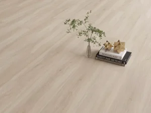Thickened Interlocking SPC Stone Plastic Flooring for Indoor Home Use DIY Self-Install Wood-Look Planks
