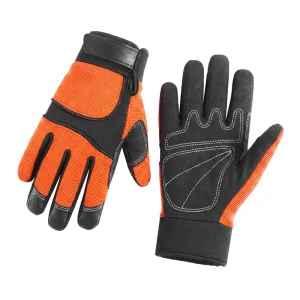 Thickened Palm Anti-Vibration Gloves for Children and Adults, Outdoor Work Gloves
