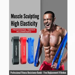 Thickened Resistance Band Pull-Up Training Band with Multiple Resistance Levels for Home Gym