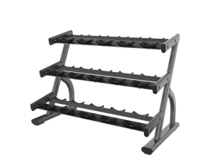 Thickened Steel Barbell, Handle & Dumbbell Rack for Home and Gym