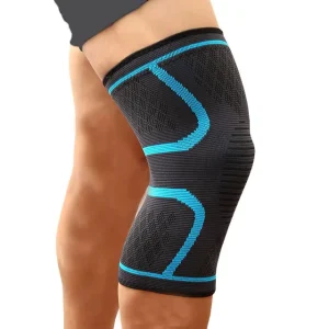 Thin Breathable Nylon Knee Sleeves for Men Anti-Slip Sports Knee Braces for Running Cycling Gym Outdoor Activities