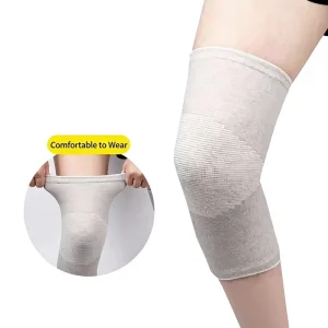 Thin Cowhide Breathable Lightweight Knee Sleeves with Thermal Sports Support