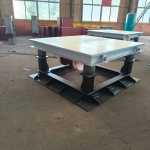 Three-Dimensional Industrial Vibrating Table Resin Sand Equipment for Concrete Foundry Use 2 t Payload