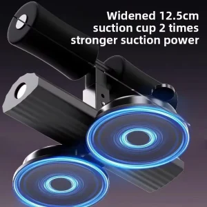Three-Suction-Cup Fixed Nylon Ab Trainer for Sit-Ups and Push-Ups