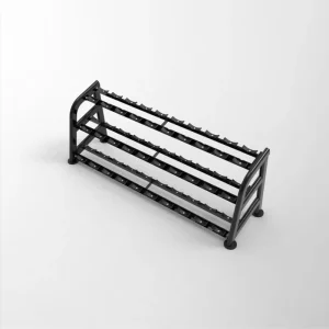 Three-Tier Dumbbell Storage Rack for Home and Gym Use