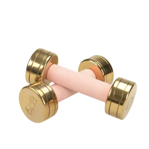 Titanium Steel Dumbbell with Soft Foam Handle for Women, Men, and Kids