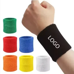 Towel Wrist Sweatband for Tennis, Volleyball and Gym
