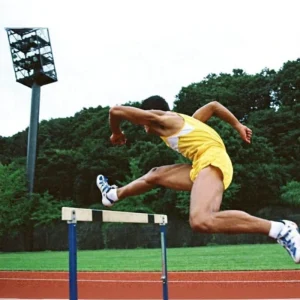 Track and Field Competition Hurdle