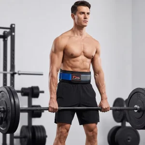 Training Belt with Breathable Back Support for Weightlifting