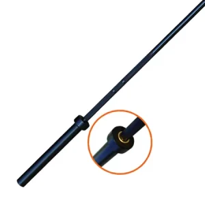 Training Fitness Competition Black Barbell Set, Powerlifting Bar, Hard Chrome