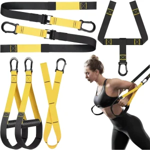 Training Suspension Strap Balance Stability Agility Endurance Strength Coordination Recovery Focus Metal Adjustable Commercial