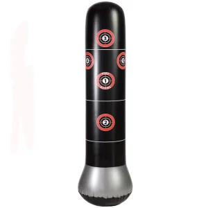 Training Tower Speed Bag Free-Standing Inflatable Punching Bag Tumbler for Kids and Adults