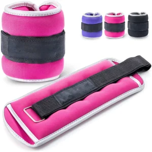 Training Wrist and Ankle Weights Set with Soft Straps for Dancing Running Walking Fitness Workout