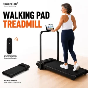 Treadmill Walking Pad with Incline and Display Board
