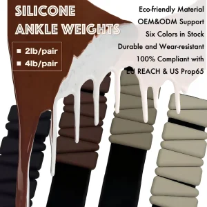 Triangle Monochrome Velcro Bracelet Arm Strength Training Exercise Fitness Wrist Weight Adjustable Universal Size