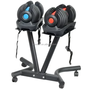 Twist-Handle Adjustable Dumbbell Set, 24kg and 40kg, Custom Logo