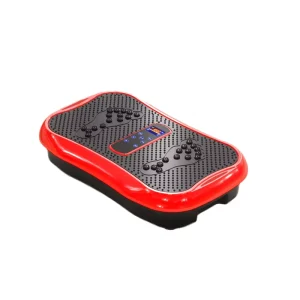 Two-Motor ABS Electric Massage Vibration Plate with Bands for Home Use