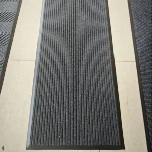 Two Stripe Entrance Mat Commercial Carpet Non-Slip Wear Resistant Home Hotel Office Building Floor Mat